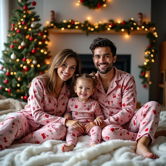 Family Christmas Matching Pajamas Set - Family Christmas Matching Pajamas Set for Cozy Togetherness