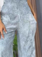 Full Size Wide Leg Washed Denim Overalls Plus Size