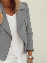 Zip Up Long Sleeve Jacket
