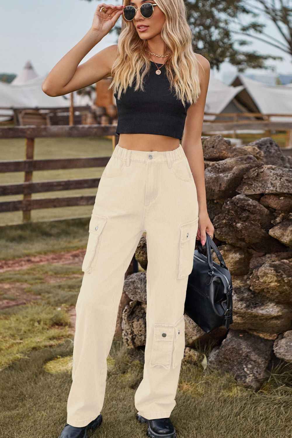 Loose Fit Long Jeans with Pockets for Ultimate Comfort and Style