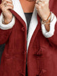 Full Size Cozy Sherpa Lined Toggle Coat with Hood Plus Size