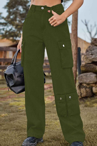 Loose Fit Long Jeans with Pockets for Ultimate Comfort and Style
