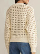 Openwork Zip-Up Cardigan for Stylish Comfort and Versatility