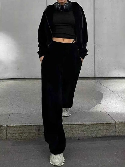 Zip Up Hoodie and Pants Set for Ultimate Comfort and Style