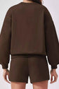 Round Neck Sweatshirt and Shorts Set for Ultimate Comfort and Style