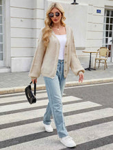 Button Up Long Sleeve Cardigan
