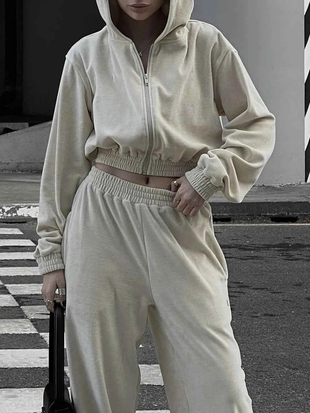 Zip Up Hoodie and Pants Set for Ultimate Comfort and Style