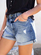 Distressed Denim Shorts for Trendy Summer Style