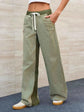 Striped Wide Leg Jeans