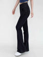 Wide Waistband Bootcut Jeans with Pockets – Comfort and Style Combined