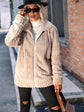 Zip-Up Collared Jacket for Ultimate Style and Versatile Comfort
