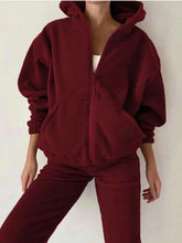 Zip Up Hoodie Joggers Set for Ultimate Comfort and Style