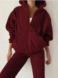 Zip Up Hoodie Joggers Set for Ultimate Comfort and Style