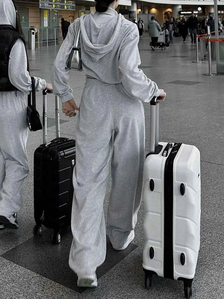 Zip Up Hoodie and Pants Set for Ultimate Comfort and Style