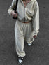 Zip Up Hoodie and Pants Set for Ultimate Comfort and Style