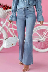 Bootcut Jeans with Pockets